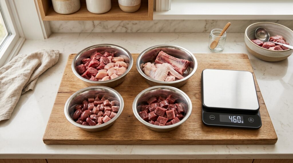blog how much raw food