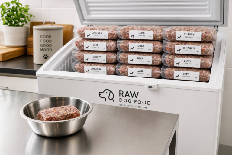 Freezing and Defrosting Raw Dog Food: The Safe UK Method